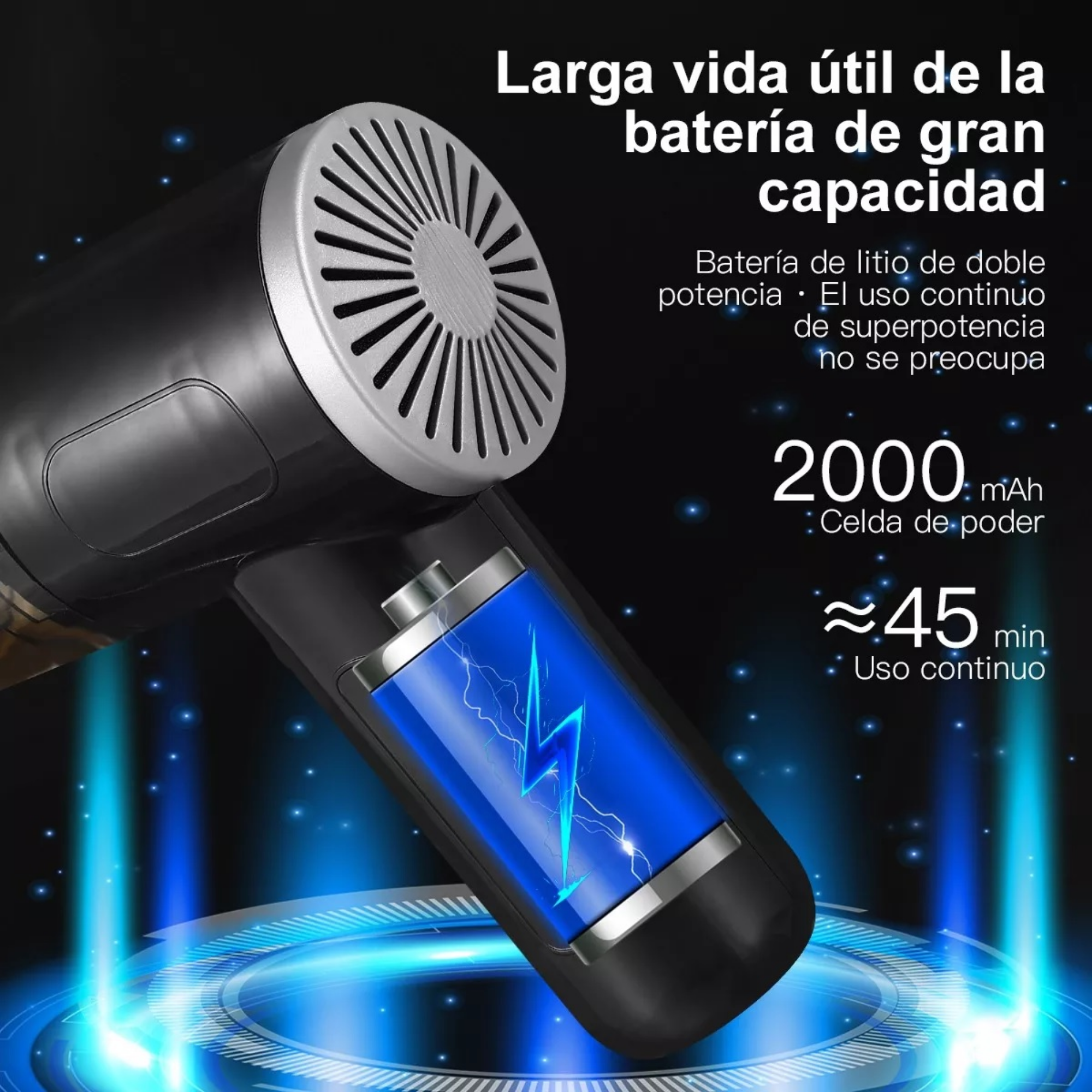 Aspiradora Portátil Para Carro Y Casa 4500PA