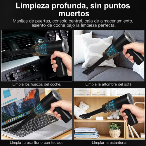 Aspiradora Portátil Para Carro Y Casa 4500PA