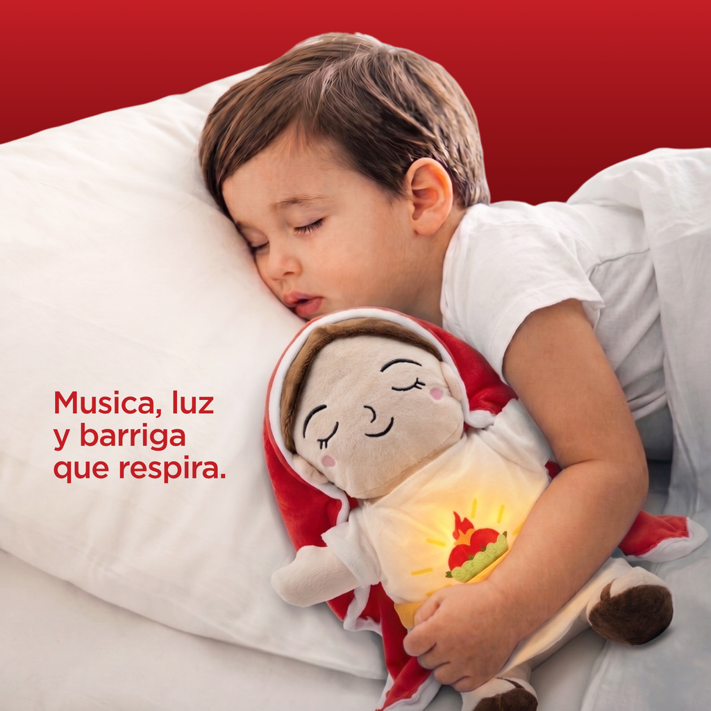 Peluche Virgen María Respiración Antiestrés